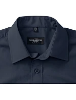 Russell Athletic 935M Popelínová košile s krátkým rukávem 11.935M corporate blue Russell Athletic 935M Popelínová košile s krátkým rukávem 11.935M corporate blue