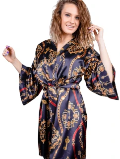 Dkaren DK-P-014 barva: tmavě modrá-vzor