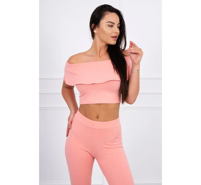 Sada s volánem meruňka