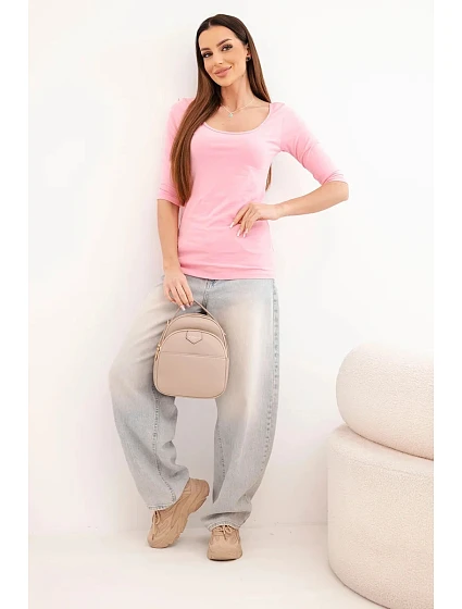 Halenka  světle růžová model 22047188 - K-Fashion