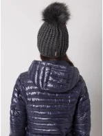 Dámská čepice 17 tmavě šedá