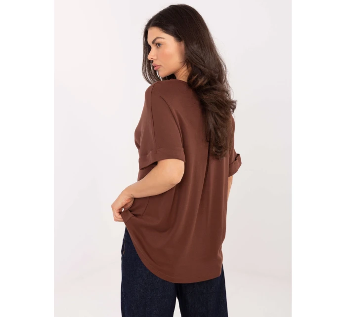 Halenka MJ BZ H1301.28 hnědá Halenka MJ BZ H1301.28 hnědá