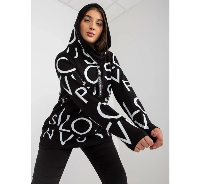 Dámská mikina RV BL 5056 1.95 černá Dámská mikina RV BL 5056 1.95 černá