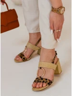 Dstreet dámské sandály na jehlovém podpatku model 21985827 - FashionStreet