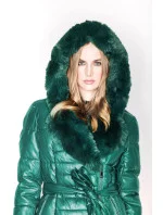 KURTKA DAMSKA Z  ZIELONA model 21244286 - Ann Gissy