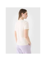 Dámské tričko oversize z modalu 4F 4FWSS25TTSHF1991-11S Dámské tričko oversize z modalu 4F 4FWSS25TTSHF1991-11S