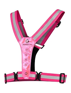 kamizelka model 21843047 LED różowa - Rogelli