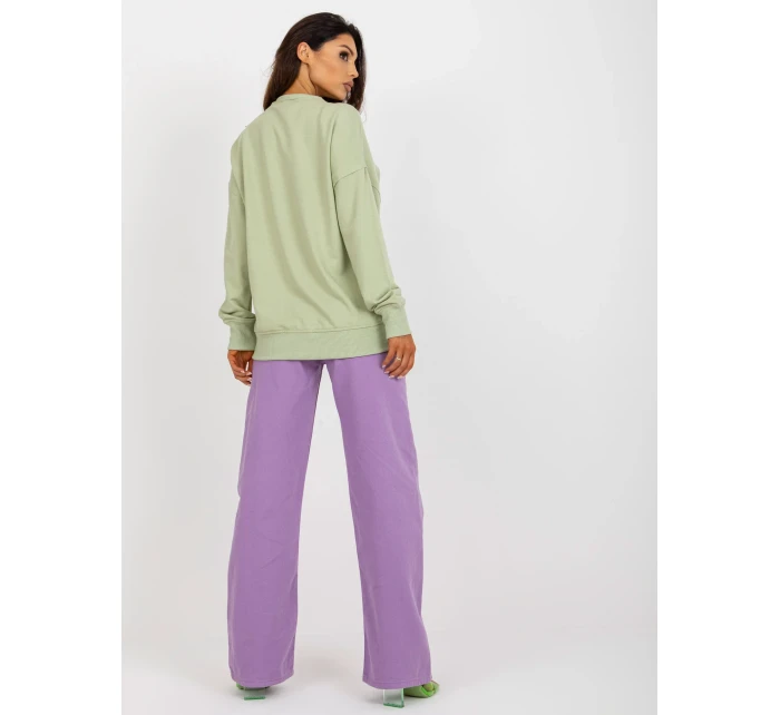 Dámská mikina MA BL  světle zelená  model 18265611 - FPrice