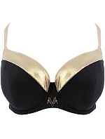 Dámský horní díl plavek SK 178 Černá se zlatou - AVA