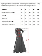Elegantní se maxi šaty s rukávy – hnědá model 22356547 - numoco Elegantní se maxi šaty s rukávy – hnědá model 22356547 - numoco