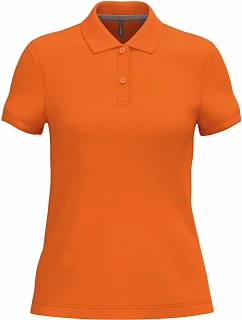 K 242 Dámské piqué polo model 22506873 orange - Kariban