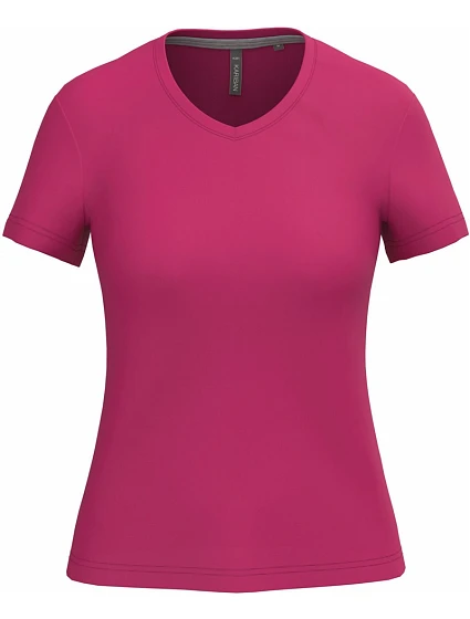 K Dámské tričko s výstřihem do V 20.K fuchsia model 22508285 - Kariban K Dámské tričko s výstřihem do V 20.K fuchsia model 22508285 - Kariban