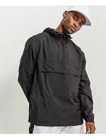 Build your Brand BY 096 Větrovka s 1/4 zipem 56.0096 black Build your Brand BY 096 Větrovka s 1/4 zipem 56.0096 black