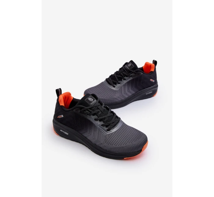 Klasické pánské sportovní boty šedé McBraun Klasické pánské sportovní boty šedé McBraun