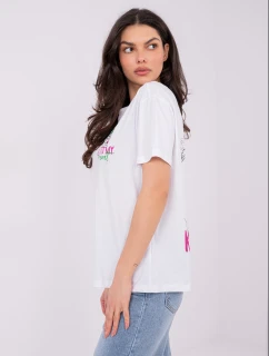 Tričko D12022AH02645Y bílé