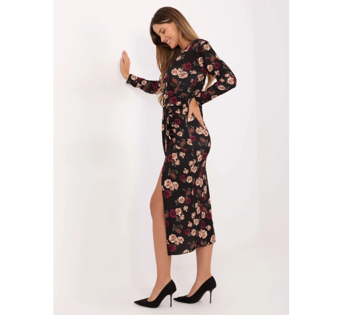 Sukienka IT SK czarny model 21441202 - FPrice Sukienka IT SK czarny model 21441202 - FPrice