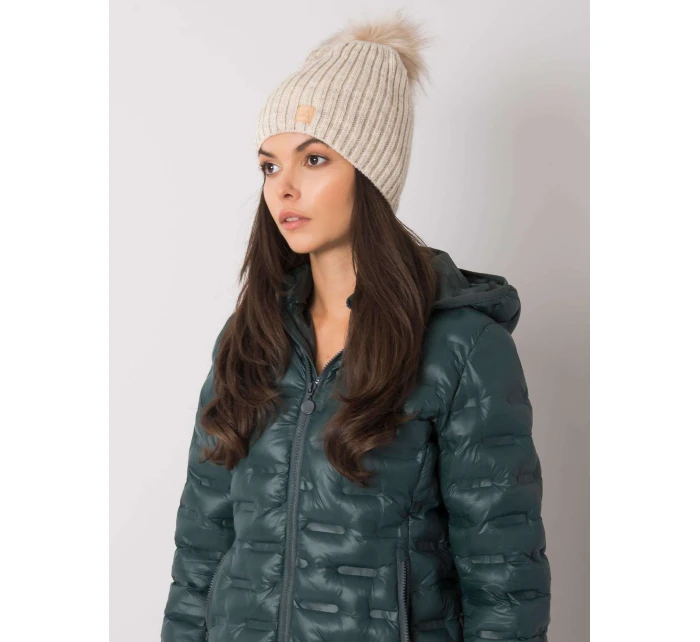 Dámská čepice 30 béžová