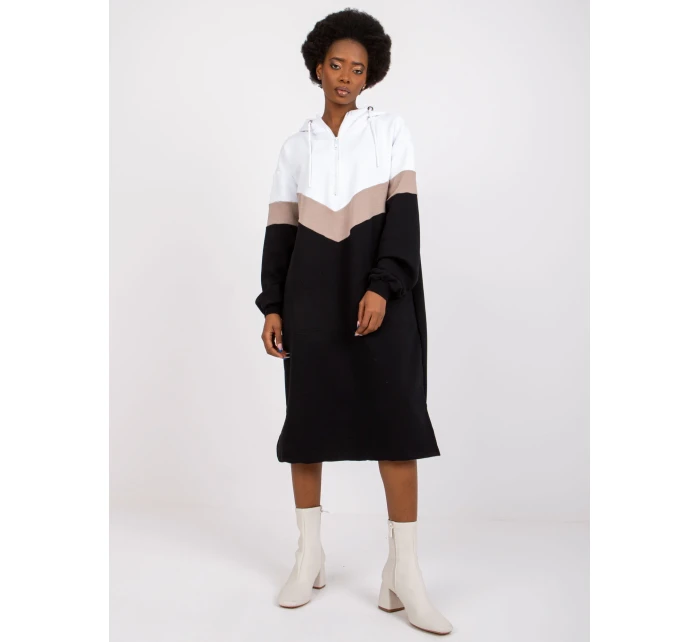 Šaty RV SK model 17063785 bílá a černá - FPrice