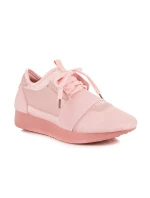 model 5850349 růžové tenisky se šňůrkou - CNB model 5850349 růžové tenisky se šňůrkou - CNB