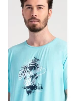 Pánská noční košile s krátkým rukávem model 19527384 - Vienetta MAN