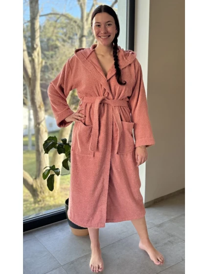 Dámský župan dlouhý s kapucí model 20858791 - Vienetta