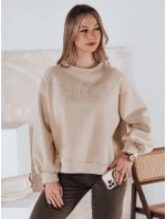 Dámská mikina béžová Dstreet model 21983639 - FashionStreet