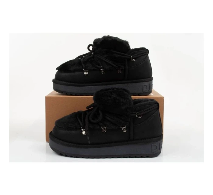 D.Franklin dámské zimní boty [DFSH370011-BLAC] dámské