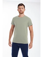 M 01 Pánské bio IC tričko model 22514610 soft olive - Mantis