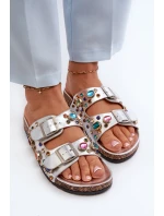 Dámské Žabky S Stříbrné model 21660457 - S.Barski Dámské Žabky S Stříbrné model 21660457 - S.Barski