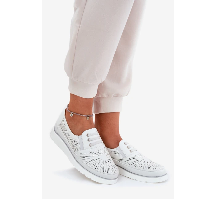 Dámské Polobotky Na Klínku Bílé model 21691194 - EVENTO