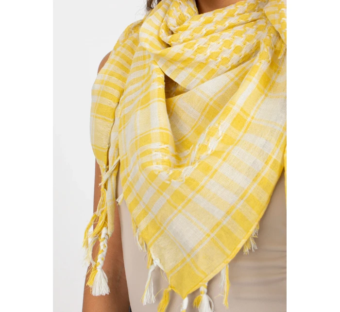 Šátek AT CH model 21307983 světle žlutý - FPrice Šátek AT CH model 21307983 světle žlutý - FPrice
