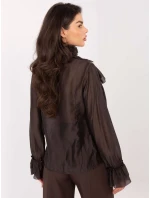 Košile IT KS 28882.03 tmavě hnědá Košile IT KS 28882.03 tmavě hnědá