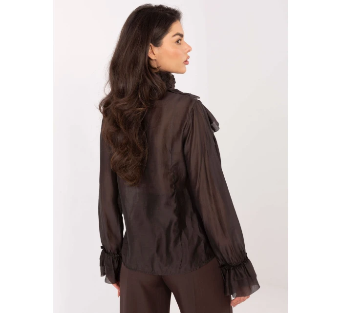 Košile IT KS 28882.03 tmavě hnědá Košile IT KS 28882.03 tmavě hnědá