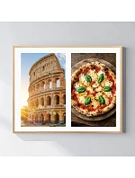Personalizovaný magický fotoobraz v rámu - 40x50 - koláž fotografií Personalizovaný magický fotoobraz v rámu - 40x50 - koláž fotografií