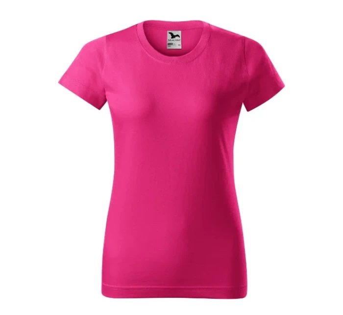 Basic tričko dámské purpurová Basic tričko dámské purpurová