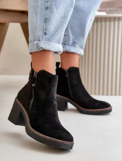 Boty na podpatku  model 199079 Step in style