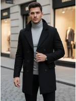 Pánský černý kabát Dstreet model 21963888 - FashionStreet
