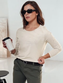 Dámská halenka s přívěskem béžová Dstreet model 21982009 - FashionStreet