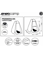 TURISTICKÝ PŘEVLÉKACÍ STAN 110X110X190CM