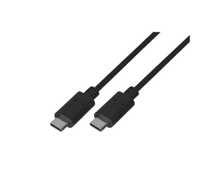 Kabel Lanberg CA-CMCM-10CU-0010-BK (USB Type C - USB Type C ; 1m; barva černá)