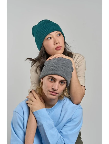 Eko Beanie Pletená čepice green model 22478981 - Atlantis Headwear Eko Beanie Pletená čepice green model 22478981 - Atlantis Headwear