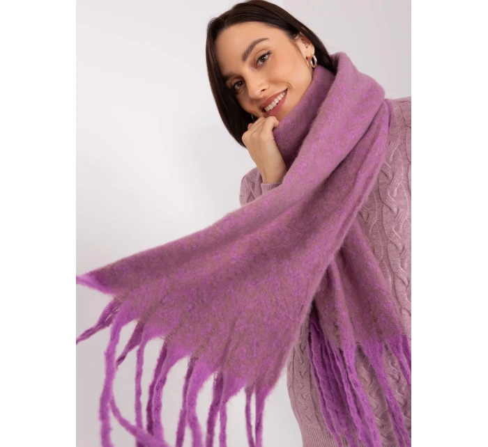 Szalik AT SZ model 19040919 fioletowy - FPrice Szalik AT SZ model 19040919 fioletowy - FPrice