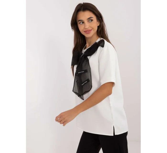 Bluzka LK BZ ecru model 20470283 - FPrice Bluzka LK BZ ecru model 20470283 - FPrice