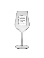 Personalizovaná nerozbitná sklenice 470 ml - TO DO LIST 