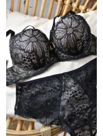 PUSH PODPRSENKA JULIA 19167 ČERNÁ BÉŽOVÁ