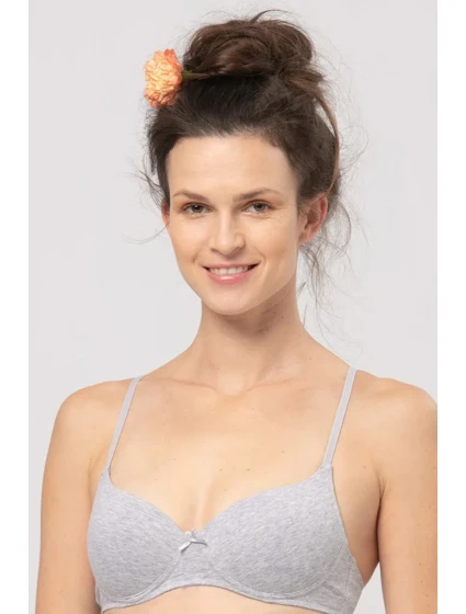 TEENAGERSKÁ PODPRSENKA TBM 120 ŠEDÁ