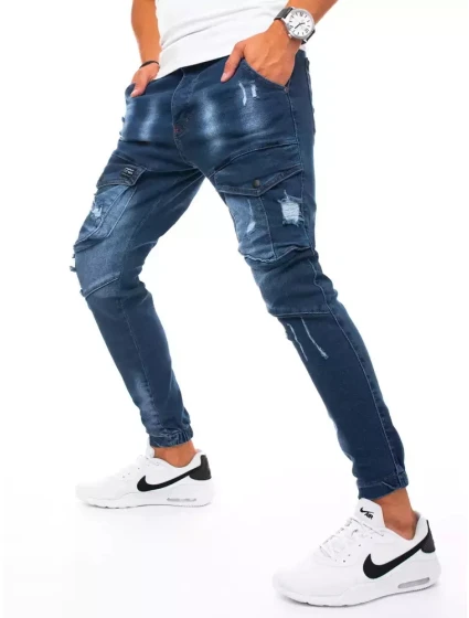 Pánské bojové džíny kalhoty modré Dstreet model 21963261 - FashionStreet Pánské bojové džíny kalhoty modré Dstreet model 21963261 - FashionStreet