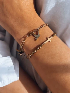 Zlatý náramek CROSS FashionStreet LY0064