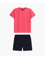 Pánské pyžamo Atlantic NMP-379 kr/r S-2XL Pánské pyžamo Atlantic NMP-379 kr/r S-2XL