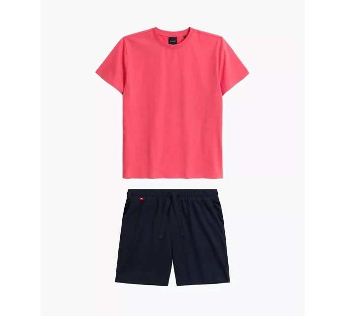 Pánské pyžamo Atlantic NMP-379 kr/r S-2XL Pánské pyžamo Atlantic NMP-379 kr/r S-2XL